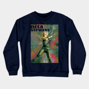 Nita Strauss Guitar Player Crewneck Sweatshirt